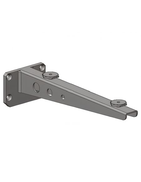 Staffa reggimensola lunghezza 448 mm per mensolone bagno e lavabo da appoggio Ferramenta Livenza