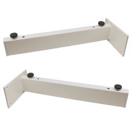 Staffa per lavabo sospeso e mensolone bagno regolabile in metallo Ferramenta Livenza