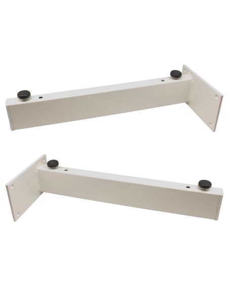 Staffa per lavabo sospeso e mensolone bagno regolabile in metallo Ferramenta Livenza