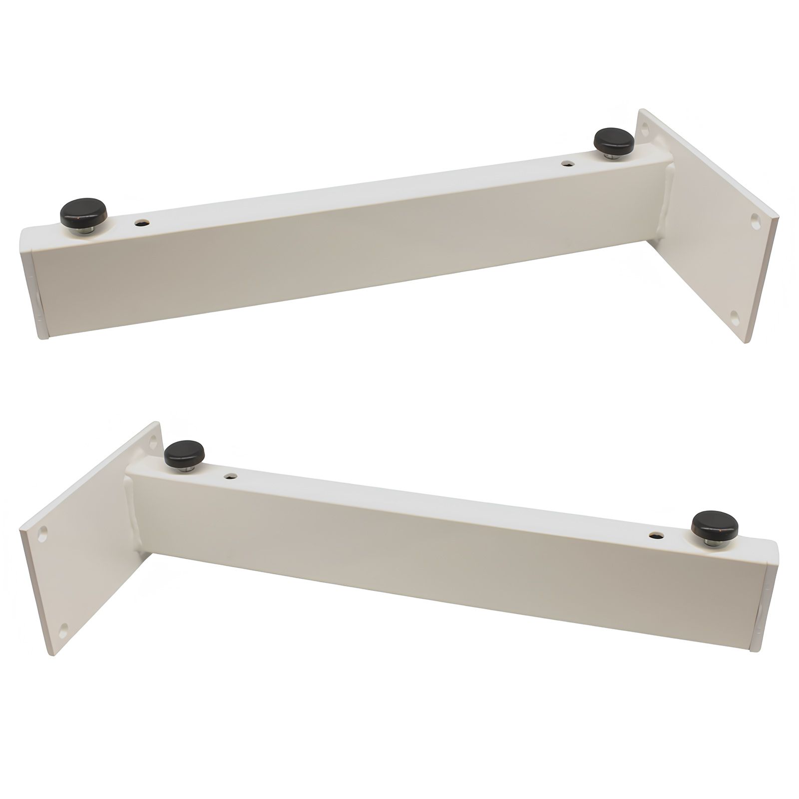 Kit Supporto Lavello Regolabile In Acciaio Inox - Staffa Triangolare Per Cucina E Bagno 18-46 Cm