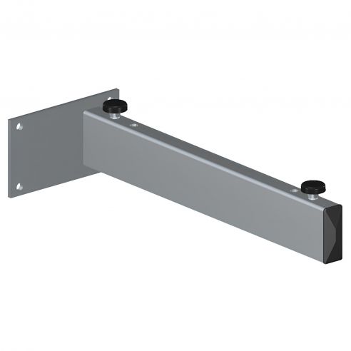 Staffa per lavabo sospeso e mensolone bagno regolabile in metallo Ferramenta Livenza