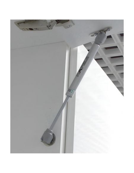 Pistone a gas Hafele per ante a ribalta in legno o con telaio in alluminio