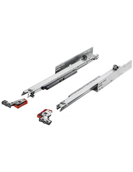 Guida Blum Movento Blumotion 760H portata 40 kg estrazione totale ammortizzata con frizioni di montaggio