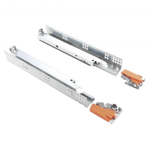 Guida Blum Tandem Blumotion 560H portata 30 kg estrazione totale ammortizzata con frizioni di montaggio