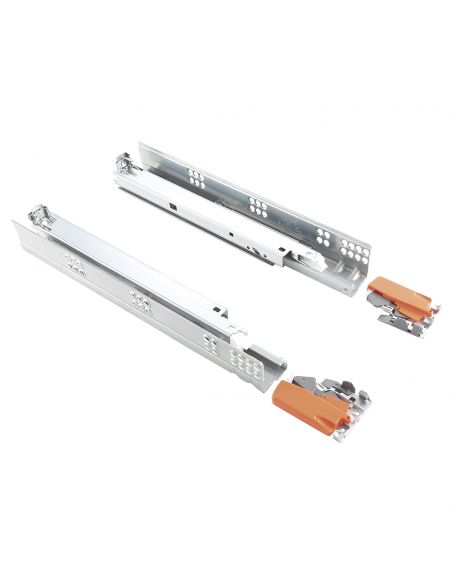 Guida Blum Tandem Blumotion 560H portata 30 kg estrazione totale ammortizzata con frizioni di montaggio