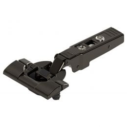 Cerniera Blum 71B9590 Clip Top Blumotion per ante spesse a battuta ammortizzata apertura 95 gradi montaggio INSERTA nero onice