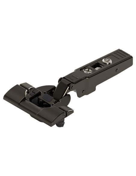 Cerniera Blum 71B9590 Clip Top Blumotion per ante spesse a battuta ammortizzata apertura 95 gradi montaggio INSERTA nero onice