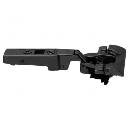 Cerniera Blum 71B9590 Clip Top Blumotion per ante spesse a battuta ammortizzata apertura 95 gradi montaggio INSERTA nero onice 2