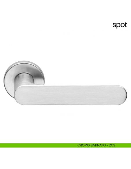 Maniglia per porta Spot dnd Handles - cromo satinato