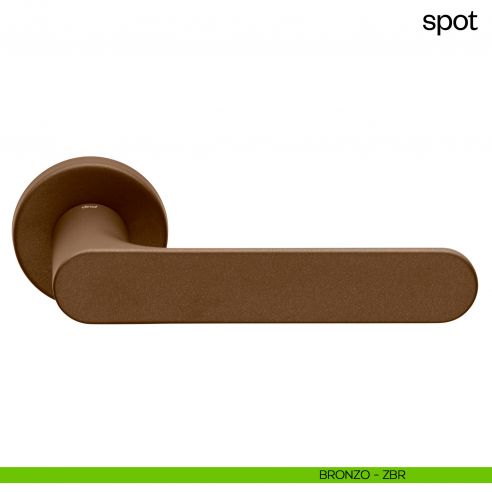 Maniglia per porta Spot dnd Handles - bronzo