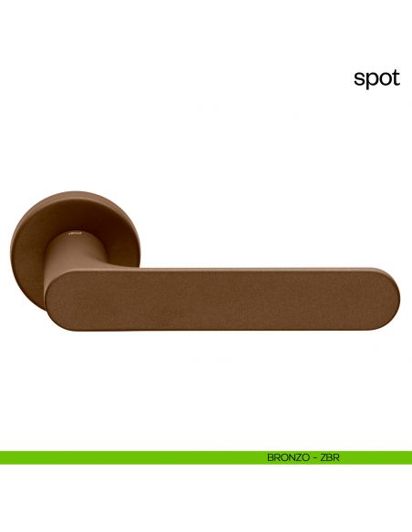 Maniglia per porta Spot dnd Handles - bronzo