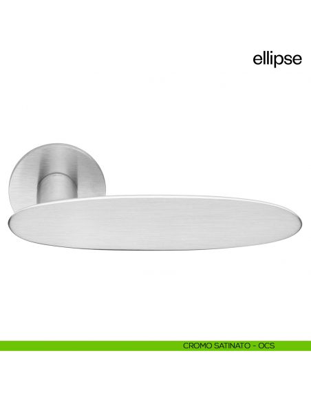 Maniglia per porta Ellipse dnd Handles - cromo satinato