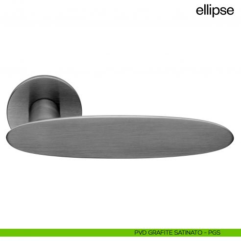 Maniglia per porta Ellipse dnd Handles - grafite satinato
