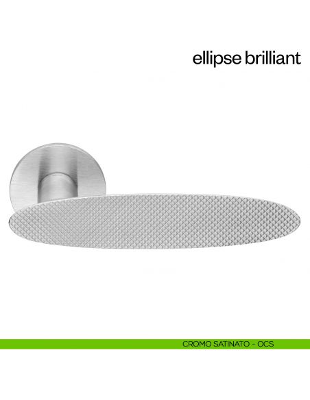 Maniglia per porta Ellipse Brilliant dnd Handles - cromo satinato