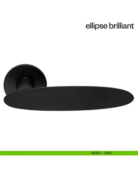 Maniglia per porta Ellipse Brilliant dnd Handles - nero
