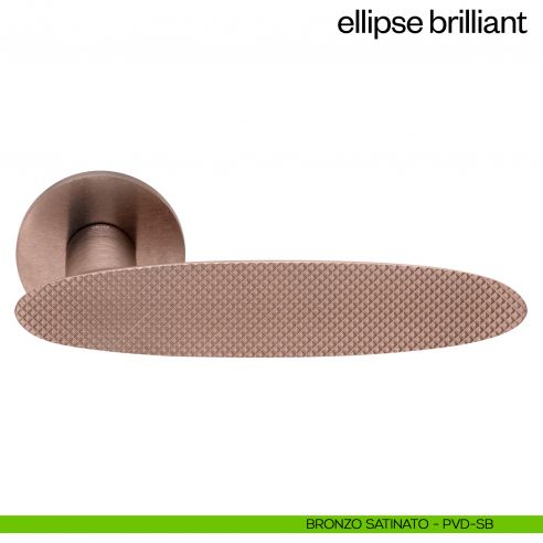 Maniglia per porta Ellipse Brilliant dnd Handles - bronzo satinato