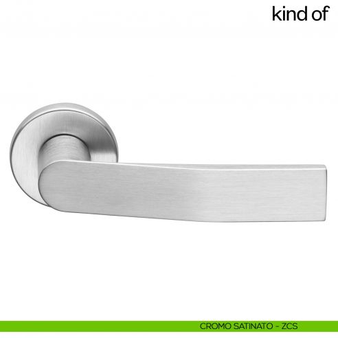 Maniglia per porta Kind of dnd Handles - cromo satinato