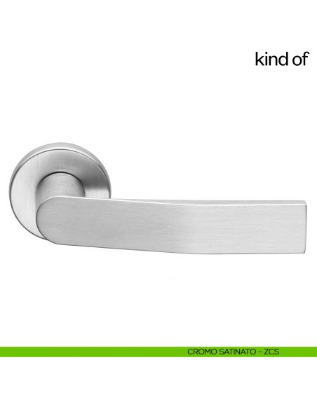 Maniglia per porta Kind of dnd Handles - cromo satinato