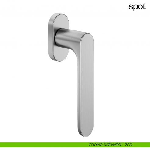 Maniglia per finestra martellina DK Spot dnd - cromo satinato