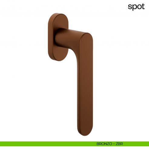 Maniglia per finestra martellina DK Spot dnd - bronzo