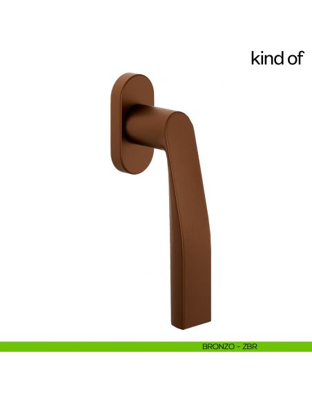 Maniglia per finestra martellina DK Kind of dnd - bronzo