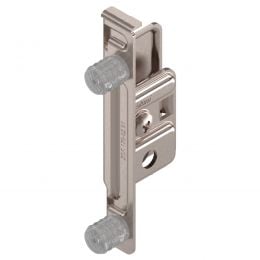 Attacco frontale destro Blum Metabox ZSF.1800RE per altezza spondina 86-118-150 mm montaggio EXPANDO diametro 10 mm