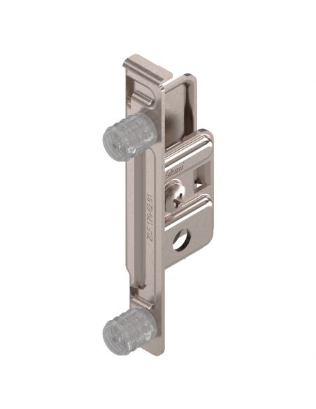 Attacco frontale destro Blum Metabox ZSF.1800RE per altezza spondina 86-118-150 mm montaggio EXPANDO diametro 10 mm