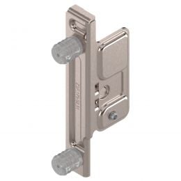 Attacco frontale sinistro Blum Metabox ZSF.1800LI per altezza spondina 86-118-150 mm montaggio EXPANDO diametro 10 mm