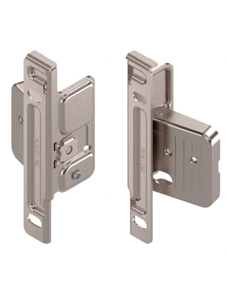 Attacco frontale destro e sinistro Blum Metabox ZSF.1200 per altezza spondina 86-118-150 mm montaggio INSERTA