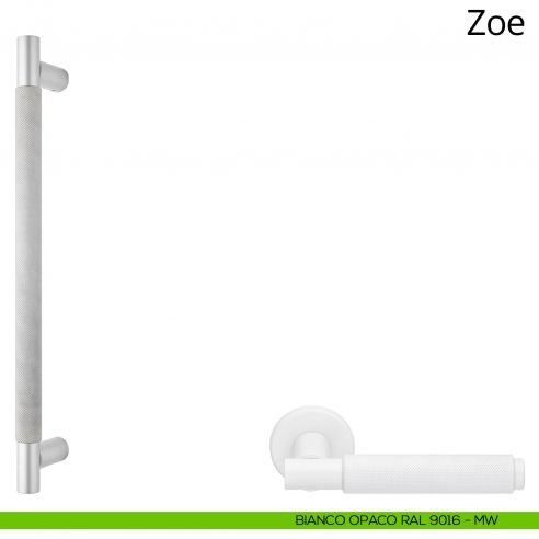 Maniglione per porta Zoe Ital Linea bianco opaco