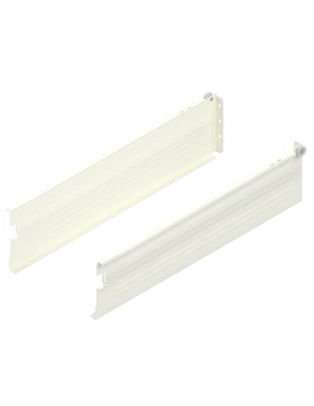 Spondina metallica altezza 118 mm Blum Metabox C15 320 K bianco crema