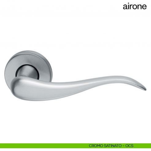 Maniglia per porta Airone dnd Handles cromo satinato
