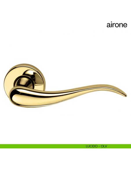 Maniglia per porta Airone dnd Handles lucido