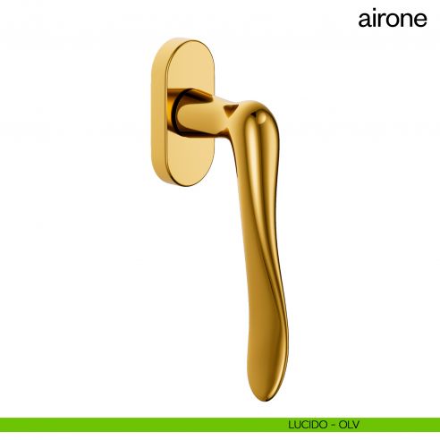 Maniglia per finestra martellina DK Airone dnd Handles lucido