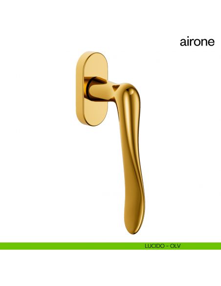 Maniglia per finestra martellina DK Airone dnd Handles lucido