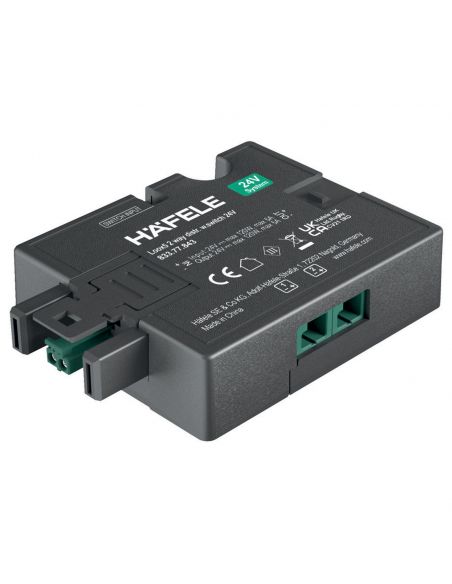Distributore a 2 vie per LED monocromatico Hafele Loox5 24 V Box to Box funzione di commutazione per 1 dispositivo di accensione