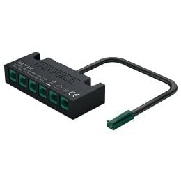 Distributore a 6 vie per LED monocromatico Hafele Loox5 24 V Box to Box senza funzione di commutazione a 2 poli