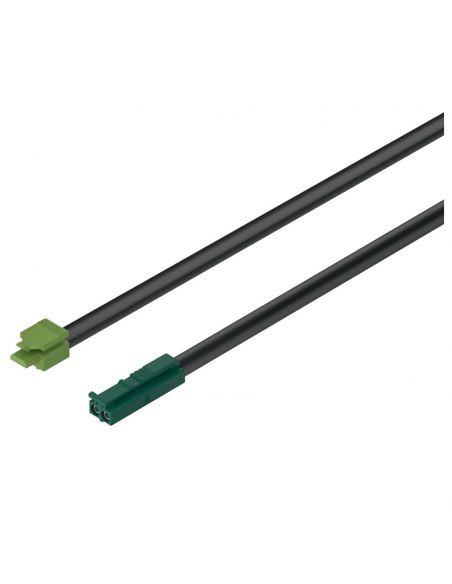Cavo per lampada e accessori modulari lunghezza 2000 mm Hafele Loox5 24 V a 2 poli con connettore a clip
