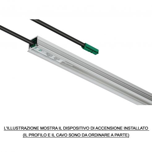 Interruttore dimmer per profili Hafele Loox5 modulare funzione soft on/off 24 Volt 120 Watt