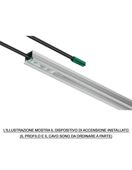 Interruttore dimmer per profili Hafele Loox5 modulare funzione soft on/off 24 Volt 120 Watt