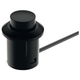 Interruttore a pulsante nero Hafele Loox funzione di commutazione on/off