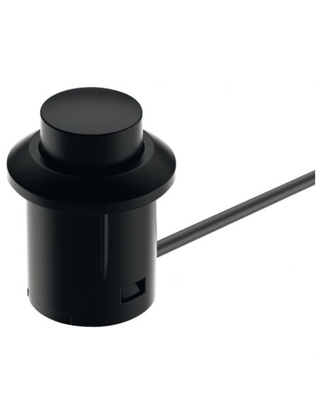 Interruttore a pulsante nero Hafele Loox funzione di commutazione on/off