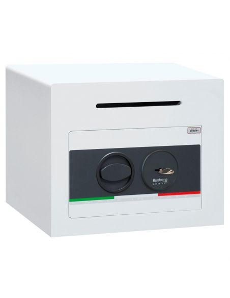 Cassaforte a mobile con feritoia Bordogna Ares 650/C FER con chiave