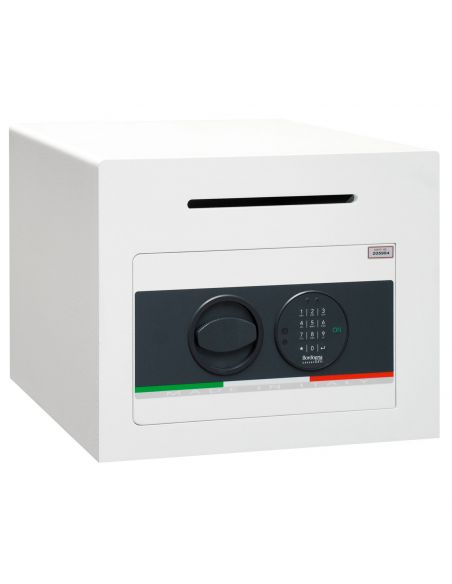Cassaforte a mobile con feritoia Bordogna Ares 650/E FER con combinazione elettronica