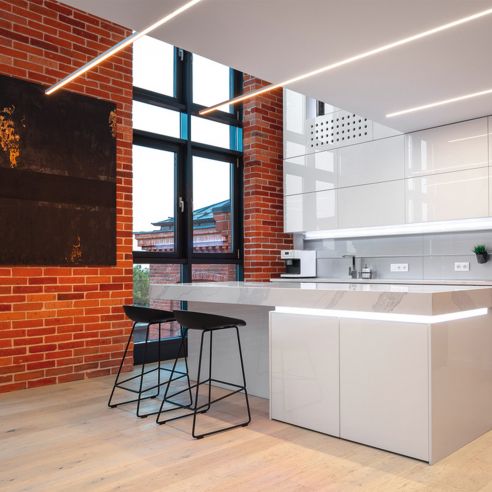 Strip LED Hafele Loox5 modello 3048 24 Volt 8 mm a 2 poli monocromatico 120 LED/m 14,4 W/m