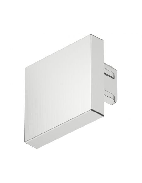 Tappo terminale per profilo da applicare in alluminio per LED modello 2102 argento Hafele Loox5