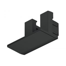 Tappo terminale per profilo da incasso in alluminio per LED modello 1103 nero Hafele Loox5