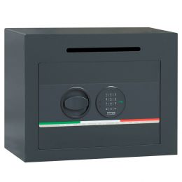 Cassaforte a mobile con feritoia Bordogna Ardea 750/E FER con combinazione elettronica