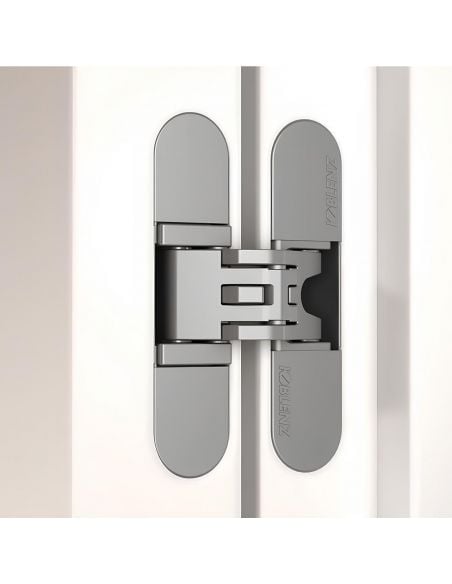 Cerniera a scomparsa per porta Koblenz K6200 cromo satinato