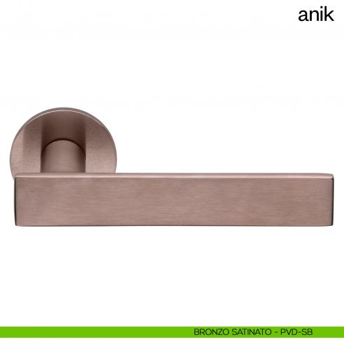 Maniglia per porta Anik dnd Handles bronzo satinato
